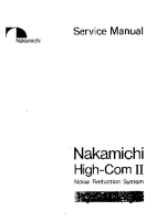 Nakamichi High-Com-II-Service-Manual